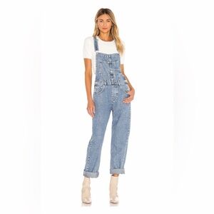 We the Free Ziggy Denim Overall Straight Leg
